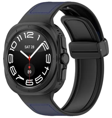 Obrázek produktu pro Techsuit Watchband (W056) – řemínek pro Samsung Galaxy Watch Ultra 47 mm – tmavě modrý
