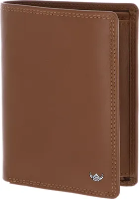 Produktbild von Golden Head Leder Geldbörse Polo RFID Protect Kombischeintasche 1286 Cognac braun