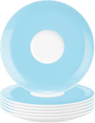 Produktbild von Seltmann Weiden Liberty Pure Colors Kombiuntertasse ø 16 cm 6er Set - Lagoon Blue