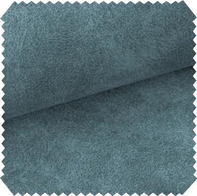 Produktbild von novely® COUEN Ultraweicher Antik Möbelstoff - Vintage Velours Polsterstoff - Pflegeleichte Meterware 1lfm - Farbe: 19 Azurblau