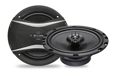 Produktbild von Caliber Autolautsprecher - 16,5 cm Lautsprecher Set - 30 mm Mylar Dome -Hochtöner - 120 W - Koaxiallautsprecher (CDS6G)
