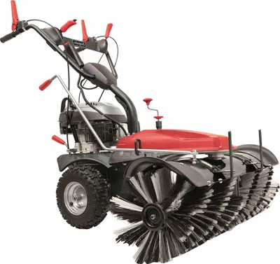 Produktbild von Scheppach SC2200PE 5in1 E-Start Benzin Kehrmaschine Schneeschieber Laubsammler