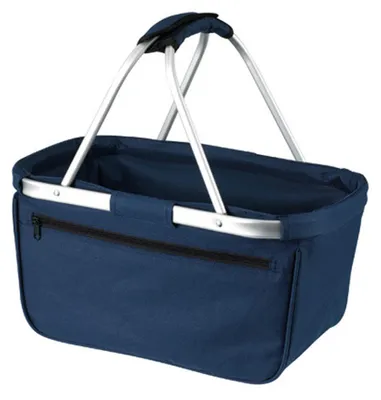 Obrázek produktu pro Halfar - nákupní košík, jednobarevný LT4034 (45 cm x 25 cm x 25 cm) (námořnická modrá)