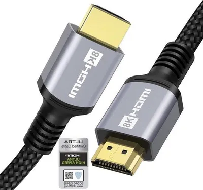 Image de Câble HDMI  4K-8K HDR, 75 m, 48 Gbps, 10K à 30 Hz, 8K à 60 Hz, 4K à 120 Hz, 2K à 240 Hz, ALLM, Freesync, Dolby eARC, HDR10+, HDCP 2.3, VRR, pour PS5, Xbox, barre de son, compatible 8K