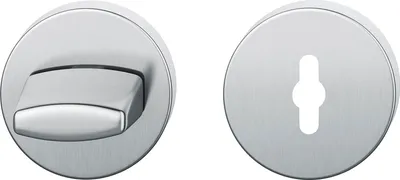 Produktbild von FSB WC Rosette 12 1735 00054 ASL, R/7 mm, ohne Schauscheibe, Edelstahl matt