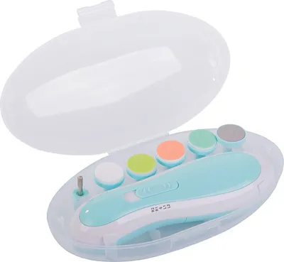 Image de Verk 24404 Lime à ongles électrique pour enfants bleue