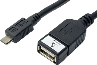 Produktbild von OTG Micro Kabel Adapter USB Host Datenübertragung Datenkabel kompatibel für Samsung Galaxy  GT-S6010