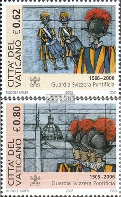 Produktbild von Briefmarken Vatikanstadt 2005 Mi 1538-1539 (kompl.Ausg.) postfrisch Päpstliche Schweizergarde