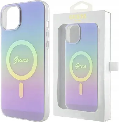 Obrázek produktu pro Guess Guhmp15Mhitsu Iphone 15 Plus / 14 Plus 6.7 Fioletowy/Purple Hardcase Iml Iridescent Magsafe