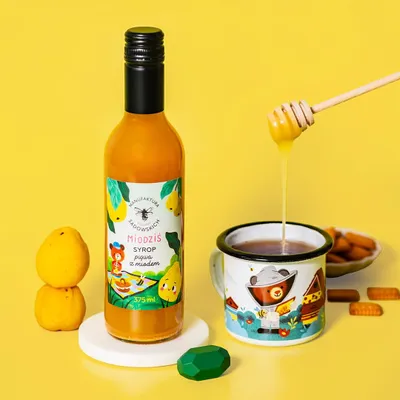Obrázek produktu pro Kdoulový sirup s medem - Miodziś