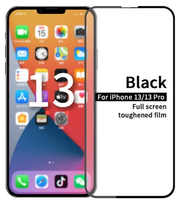 Obrázek produktu pro Pro Apple iPhone 14 / 13 / 13 Pro 3D Display H9 Tvrzené sklo Black Armoured New