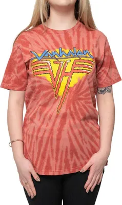 Produktbild von Van Halen - T-Shirt für Herren/Damen Uni RO4345 (S) (Rot)