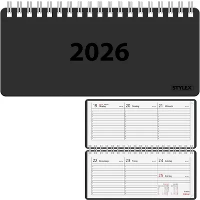 Obrázok produktu pre Stylex 43773 Vreckový kalendár 2024 1 týždeň = 2 strany