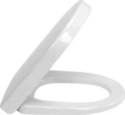 Produktbild von Villeroy & Boch Subway WC-Sitz 9M6661 Scharniere aus - Edelstahl Weiß Alpin - 9M666101