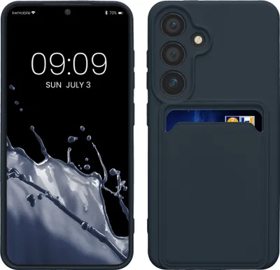 Zdjęcie produktu dla kwmobile KWM000021TL003C, Pokrowiec, Samsung, Galaxy S24, Ciemny Niebieski