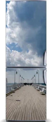 Immagine prodotto di Decorazione per frigorifero Tulup - Tappetino magnetico - 70 cm x 190 cm - Magnete da applicare al frigorifero - Pier In Orłowo