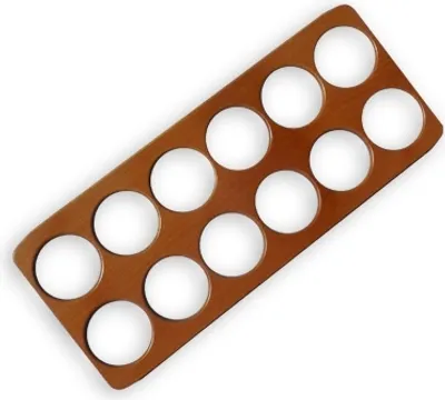 Produktbild von Gewürzdoseneinsatz Buche für den SCOOP II ab 60er Schrankbreite / Gewürzregal / Gewürzdosenschublade