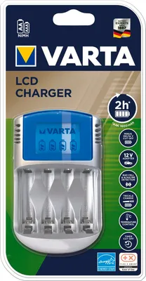 Produktbild von Varta LCD Charger ohne Akku Bestückung Typ 57070
