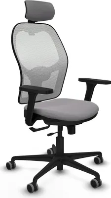 Produktbild von Bürostuhl mit Kopfstütze Jorquera Piqueras y Crespo 3D036G2 Grau