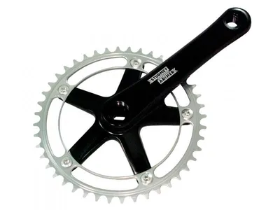 Zdjęcie produktu dla Korby jednobiegowe 170 mm, 44 zęby, SA, 4 krawędzie, T64 - czarne