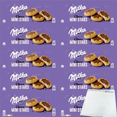 Produktbild von Milka Choco Minis (10er Pack 10x185g Packung) + usy Block