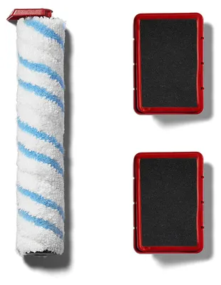 Productafbeelding van Vileda JetClean 3-in-1 vloerreinigingsaccessoire set, wit/rood, standaard