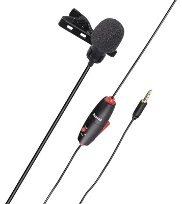Image de Hama Microphone Lavalier Smart pour Smartphone