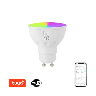 Obrázek produktu pro Immax NEO LITE Smart žárovka LED GU10 6W RGB+CCT barevná a bílá, stmívatelná, WiFi