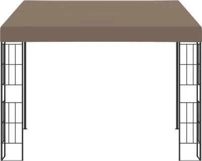Produktbild von vidaXL Wand-Pavillon 3x3 m Taupe Stoff