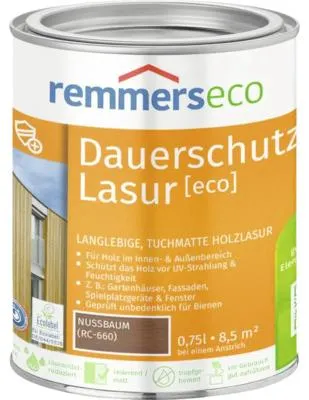 Obrázek produktu pro Remmers eco Permanentní ochranný lak ořech 750 ml