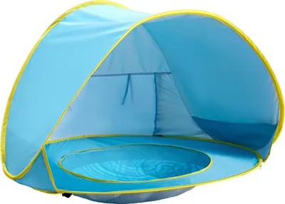 Produktbild von Baby-Strandzelt mit Pop-up-Schwimmbecken,UV-Produktion, Baby-Strand-Pool, Strand-Essentials für Kinder, tragbares Kleinkind-Strandzelt