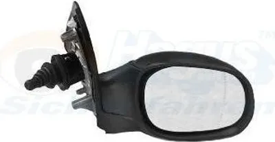 Image de Van Wezel Rétroviseur extérieur droit manuel pour Peugeot 206