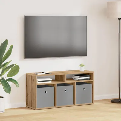 Obrázok produktu pre Maison Exclusive – Nízka komoda, rozmer 87 x 27,5 x 43 cm, drevo dub Artisan