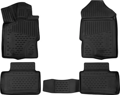 Zdjęcie produktu dla ELEMENT gumowe dywaniki podłogowe 3D do FORD Ranger, 2019->, 4 szt.
