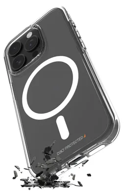 Produktbild von PURO Hülle Impact Clear D3O®  Für Iphone 15 Pro