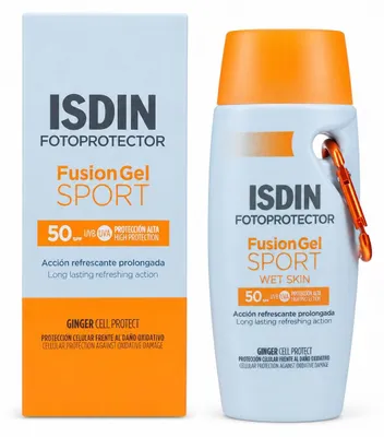 Zdjęcie produktu dla ISDIN Filtr przeciwsłoneczny Fusion Gel Sport SPF 50 10 szt. PZN 16951364