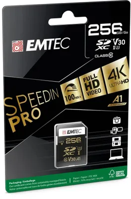 Produktbild von Emtec ECMSD256GXC10SP Speicherkarte 256 GB SDXC UHS-I Klasse 10