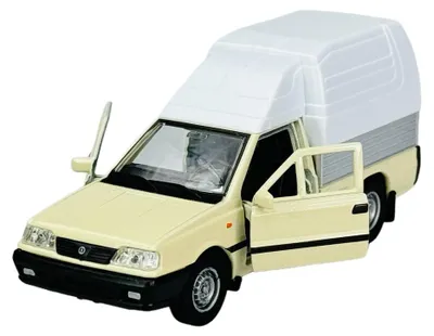 Produktbild von Welly FSO Polonez Truck Beige 1:34 Die Cast Metall Modell im Kasten 43843