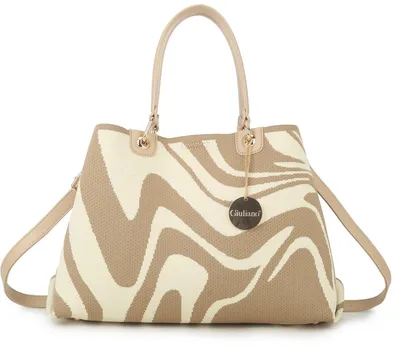 Immagine prodotto di Borsa a mano Giuliano, modello Ysolde, da donna, color beige