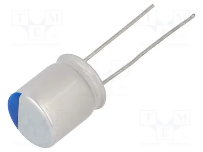 Produktbild von 2x Kondensator: Polymer 1200uF THT 20% ESR: 14mΩ 4VDC -55÷105°C A755KS128M0GAAE0