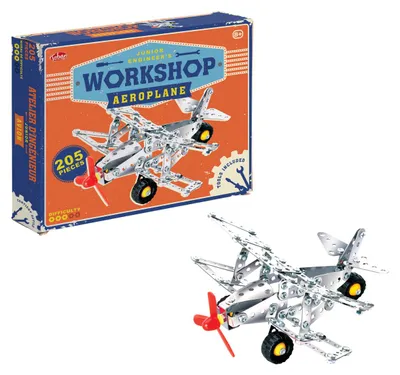 Produktbild von Bausatz Flugzeug mit Werkzeug 21cm