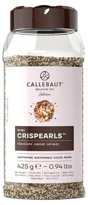 Image de Callebaut Chocolate Mini Crispearls 425g – Perles de chocolat croustillantes pour la pâtisserie et la décoration