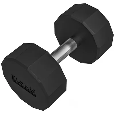 Produktbild von Kurzhantel mit rutschfestem Griff, Fitness, Heimtraining, 15 kg, schwarz