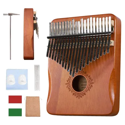 Obrázek produktu pro Kalimba s 21 klávesami – hudební dárek pro začátečníky i pokročilé, klávesový nástroj pro palce
