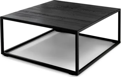 Produktbild von Spinder Design Beistelltisch Daniël - Eiche / Metall - 80x80 cm