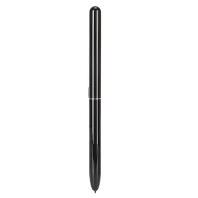 A single black stylus pen is shown vertically against a white background.