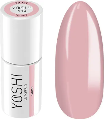 Produktbild von Yoshi | Yoshi Hybridlack 714 Trust - Rosa - 6 Ml - Uv Hybridlack - H317