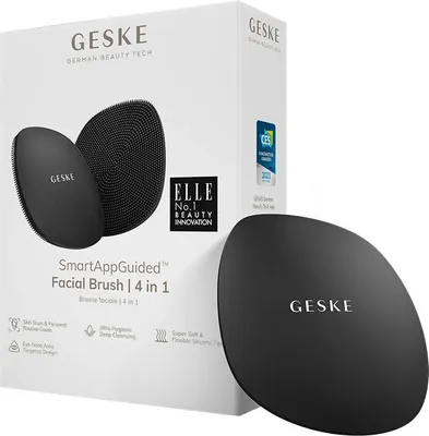 Produktbild von Geske 4W1 Gesichtsreinigungsbürste mit Applikation (Grau)