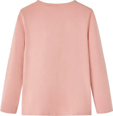 Produktbild von vidaXL Kinder-Langarmshirt Hellrosa 128