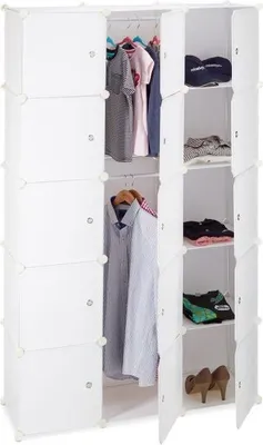Produktbild von Regalsystem Kleiderschrank 11 Fächer